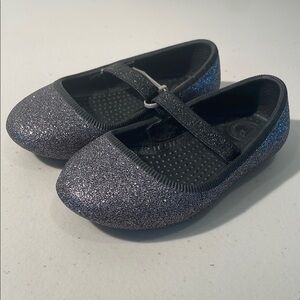 NWOT Native Glitter Flats Girls Shoes Size C6